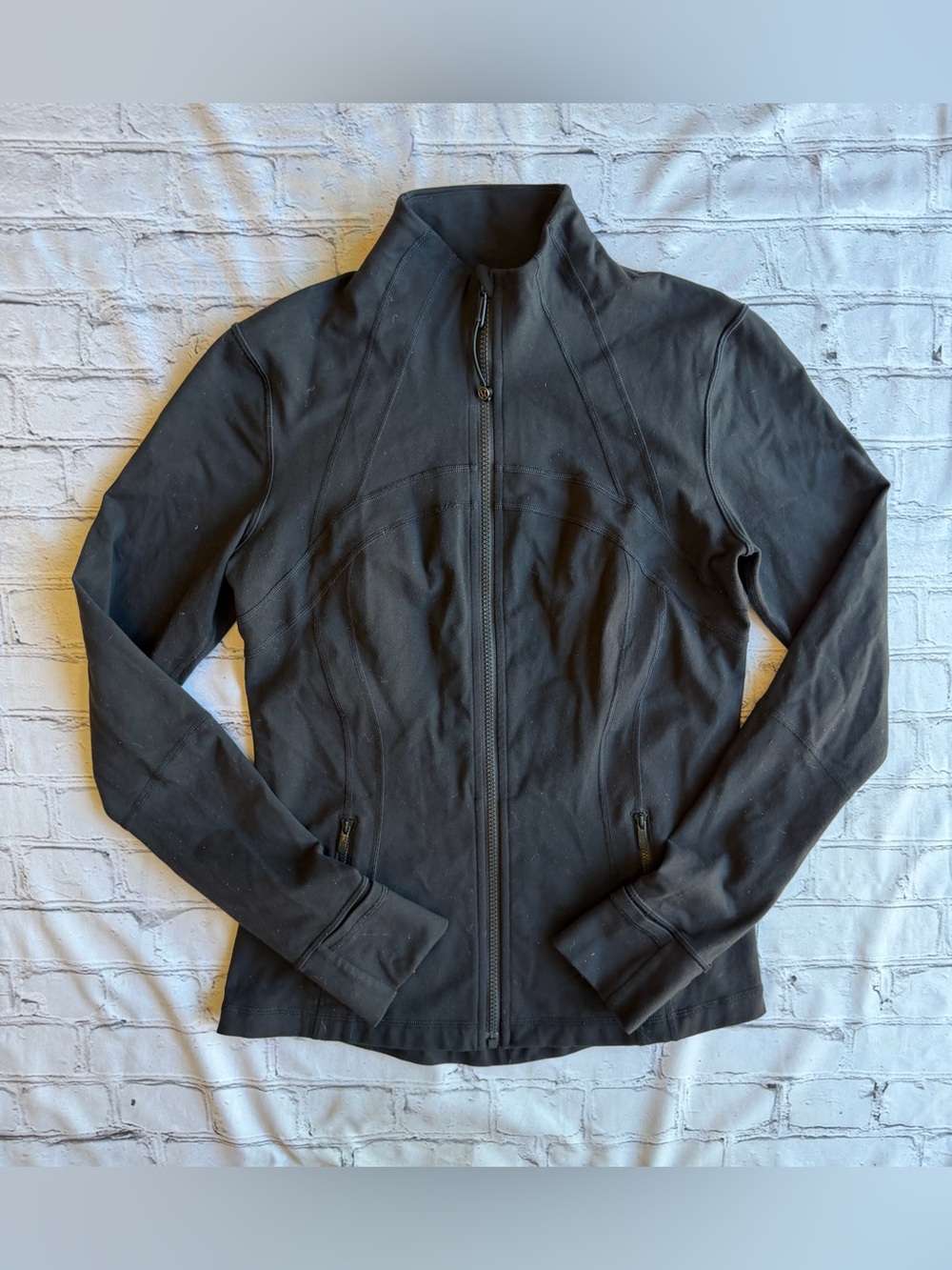 Lululemon Define Jacket Women’s Size 10 Black Athleisure Full Zip Work Out Gym